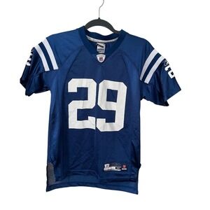 Addai #29 Authentic NFL Indianapolis Colts Youth Jersey M 10-12
